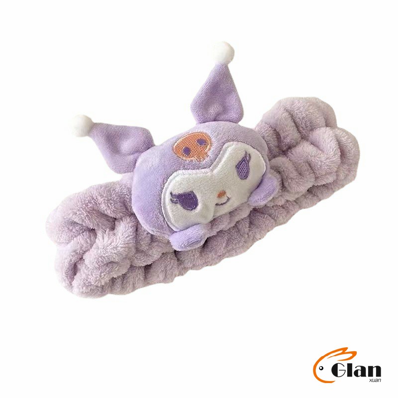 Glanxuan พวงSANRIO ที่คาดผมตุ๊กตา คาดแต่งหน้า คาดเก็บผมเวลาล้างหน้า พร้อมส่ง Hair Band