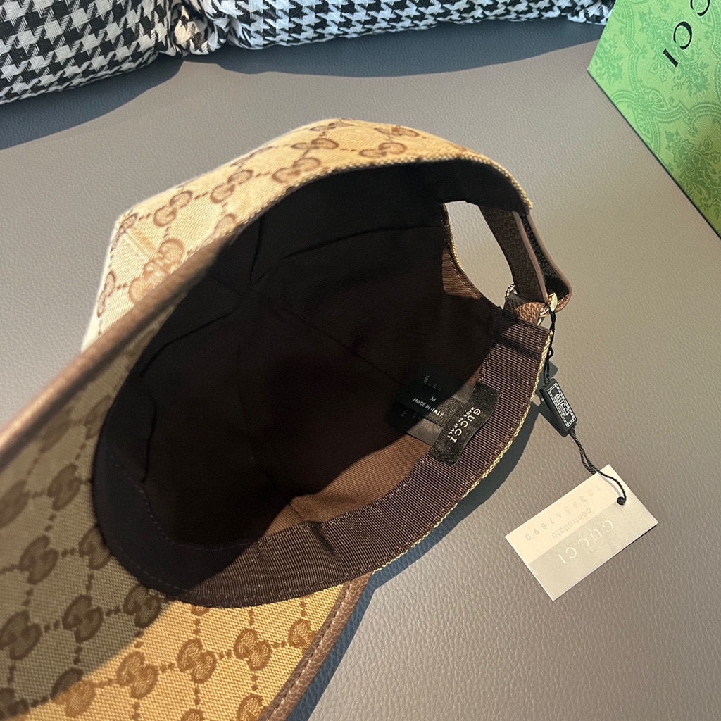 Gucci หมวกเบสบอล กันแดด เข้ากับทุกการแต่งกาย แฟชั่นทันสมัย สําหรับผู้ชาย และผู้หญิง