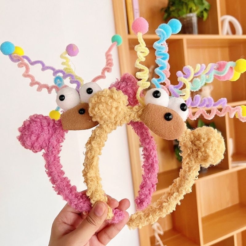 HBC05 คาดผมตุ๊กตามอนสเตอร์พร้อมส่ง ดุ๊กดิ๊กๆ  น่ารักมากค่ะ เก็บโค้ดส่งฟรีกันเลย