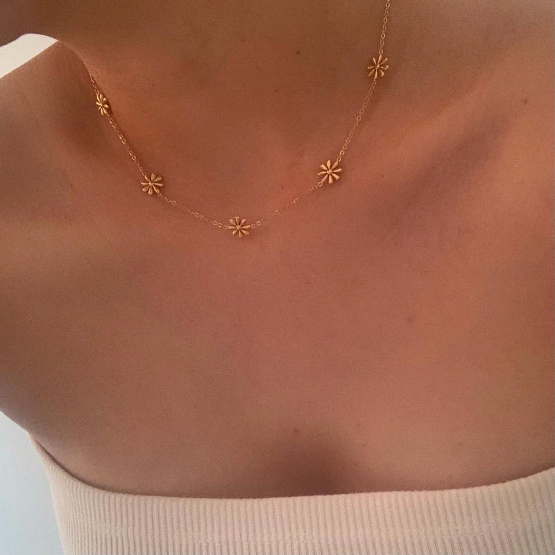 HER OBJECTIVE_HER MILLI DAISIES PENDANT NECKLACE