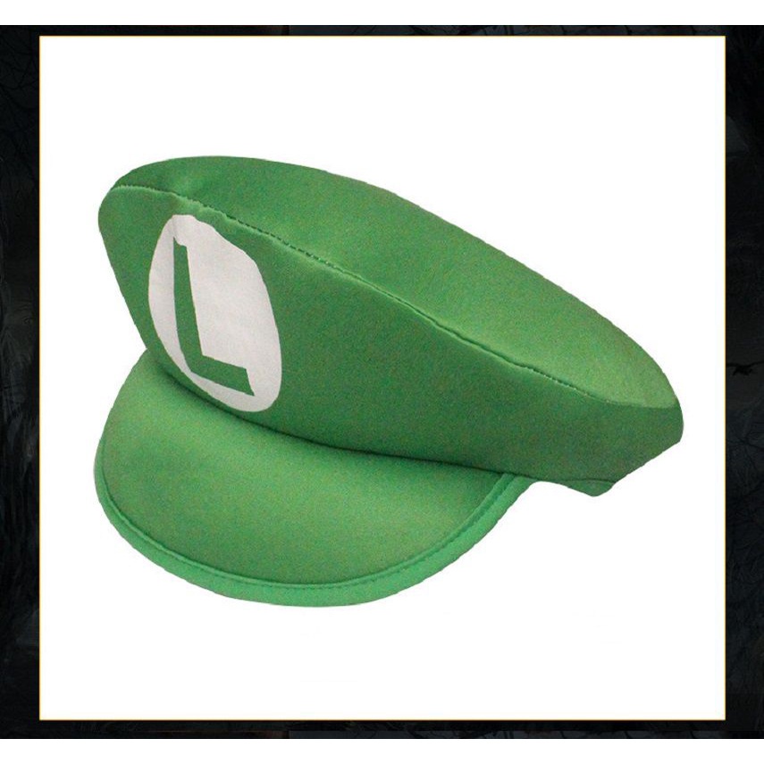 Hot Super Mario Bros New Animation Cosplay Prop Hat Luigi Bros Dome Hat Baseball Cap Kids Adults Unisex Birthday Gifts