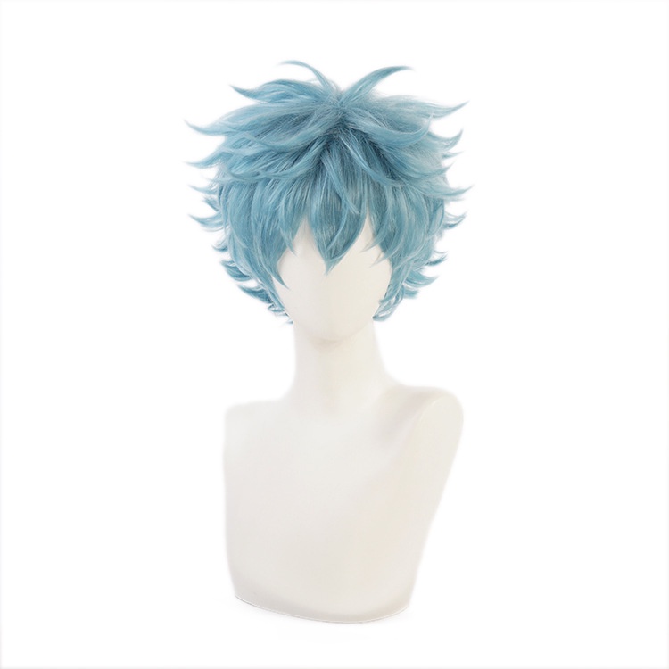 Hot# Tokyo Revengers - Kawata Souya วิกผมสั้นคอสเพลย์สีฟ้าสําหรับแต่งคอสเพลย์ปาร์ตี้ฮาโลวีน