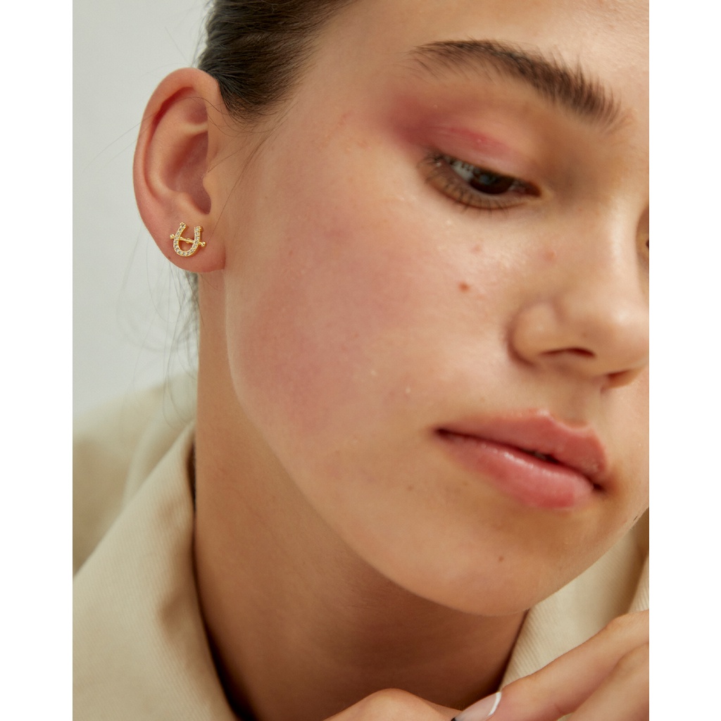 Julys - harp earrings