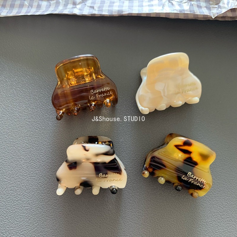 Kf683 มาใหม่ กิ๊บติดผม ขนาดเล็ก แฟชั่นเกาหลี อะซิเตท เรียบง่าย สง่างาม เครื่องประดับผม