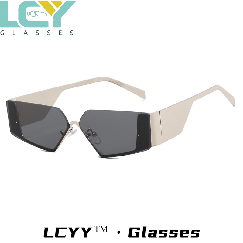 Lcyy2023 ใหม่ แว่นตากันแดด ไร้กรอบ /9327