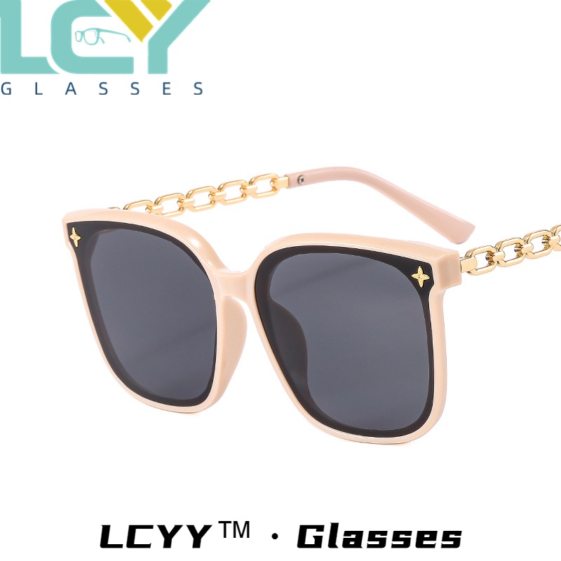 Lcyy2024 ใหม่ แว่นตากันแดด ระดับสูง แฟชั่นสไตล์เกาหลี 0036