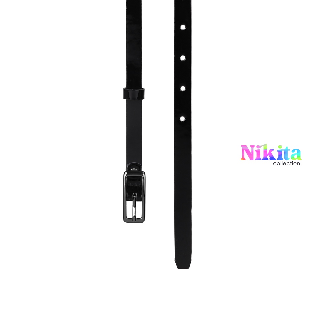 Louis Montini (Nikita) เข็มขัดผู้หญิง Women Belt เข็มขัดพียู MPU12
