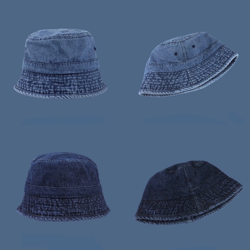 [MY-hat] หมวกบักเก็ต ผ้ายีน