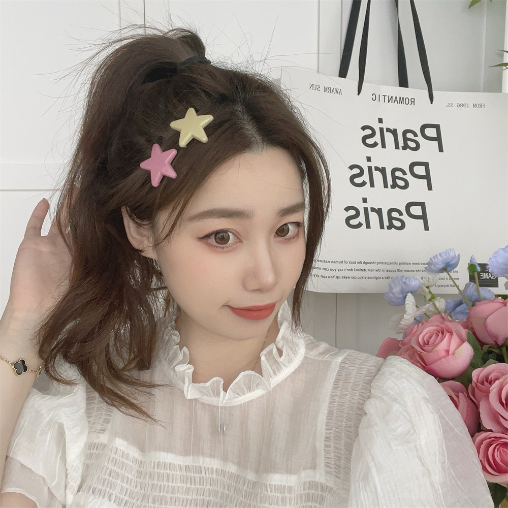 [Magpie]Girl Love Bang Clip กิ๊บพลาสติก