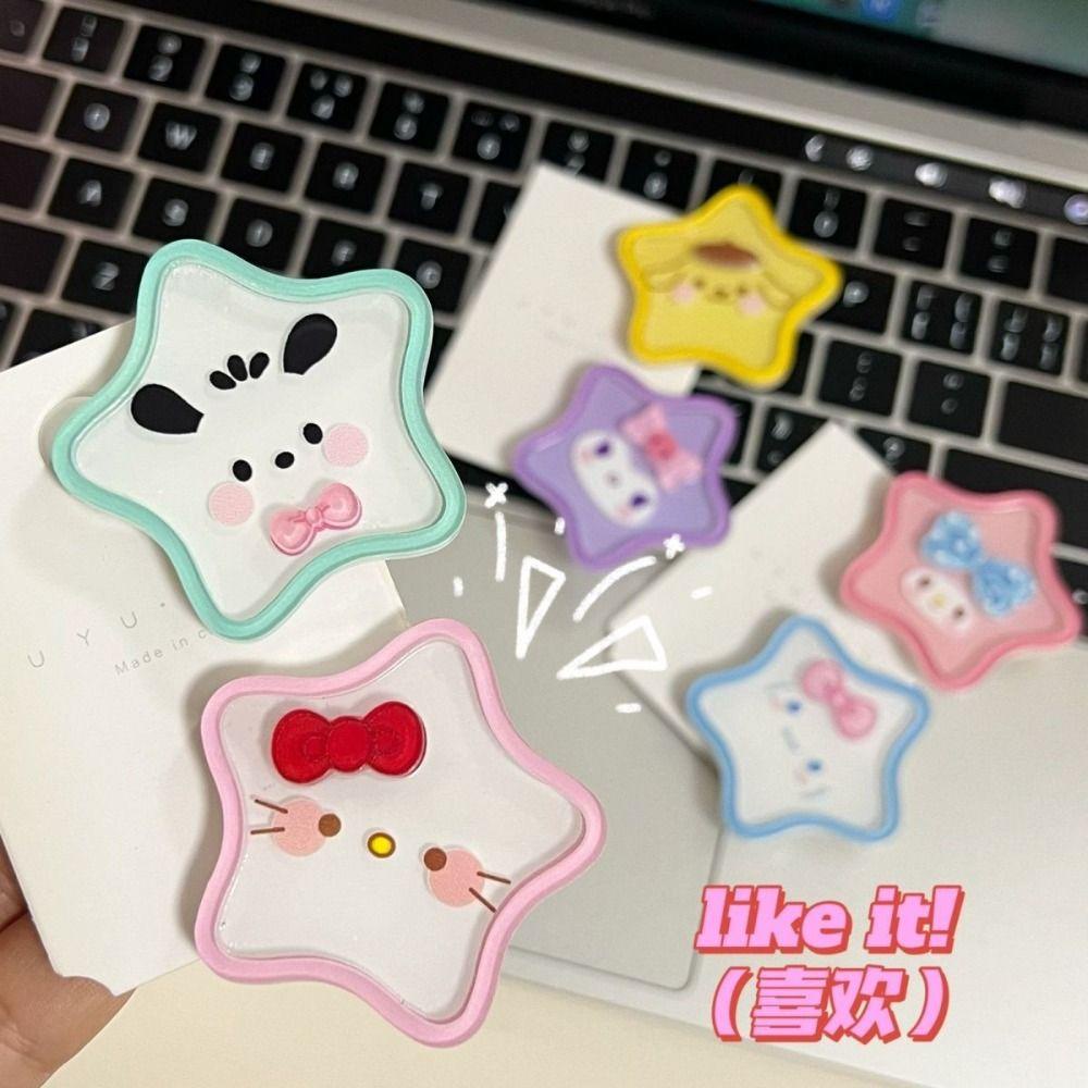Mocho กิ๊บติดผม ลายการ์ตูนอนิเมะ Kuromi Star น่ารัก สําหรับเด็ก
