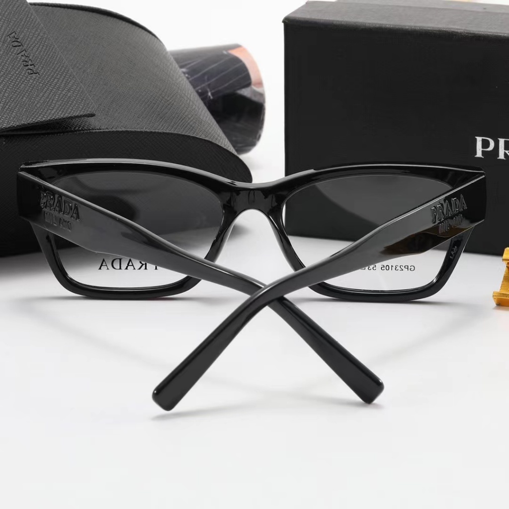 Prada ใหม่ แว่นตากันแดดแฟชั่น หรูหรา คุณภาพสูง ป้องกันรังสียูวี UV400