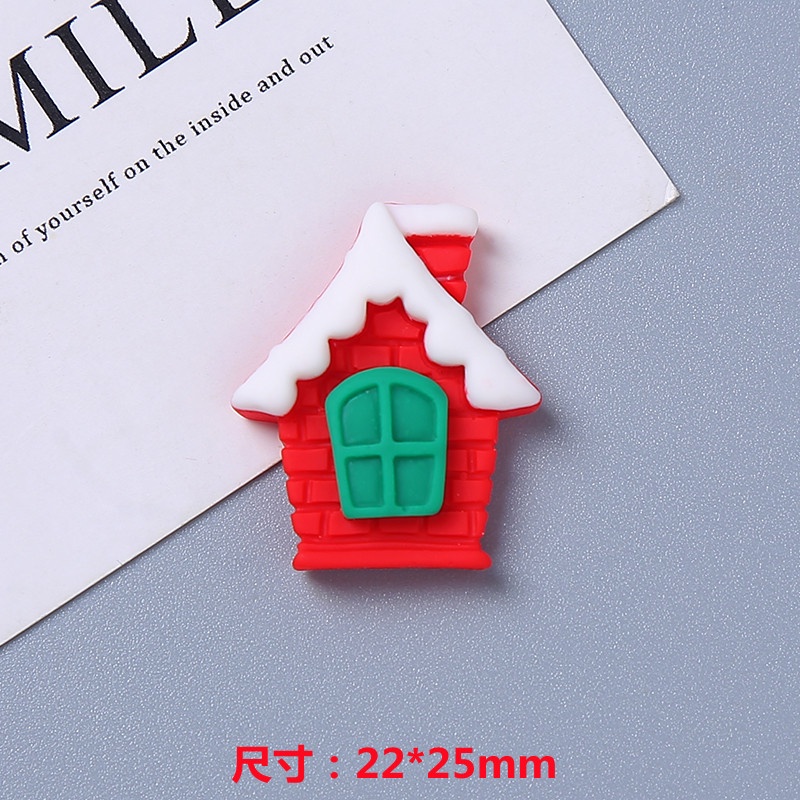 Ready to Ship Jibbitz อุปกรณ์เสริม diy เคสโทรศัพท์มือถือลายซานตาคลอสสําหรับตกแต่งผม