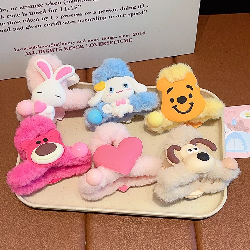 SANRIO กิ๊บติดผม รูปการ์ตูนซานริโอ้น่ารัก สไตล์เกาหลี สําหรับเด็กผู้หญิง