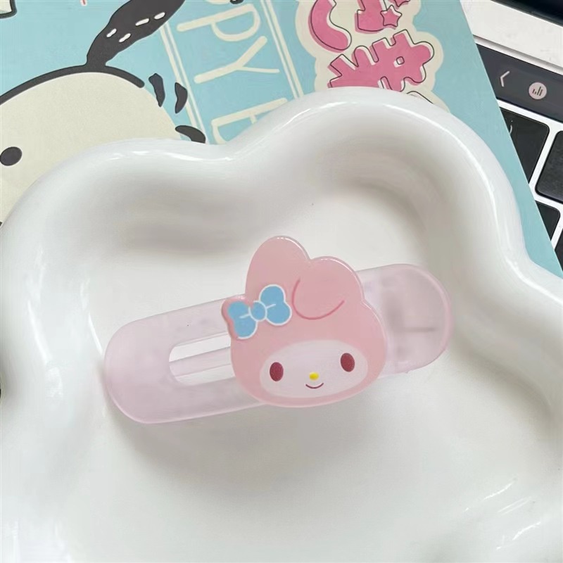 SANRIO กิ๊บติดผมหน้าม้า ลายการ์ตูนเป็ดน่ารัก แฟชั่นฤดูร้อน สําหรับผู้หญิง