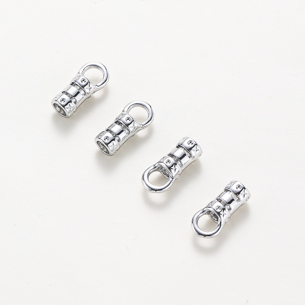St.kunkka บักเกิล สีทองแท้ 18K ไม่ซีดจาง สําหรับทําจี้สร้อยคอ สร้อยข้อมือ DIY 10 ชิ้น ต่อถุง