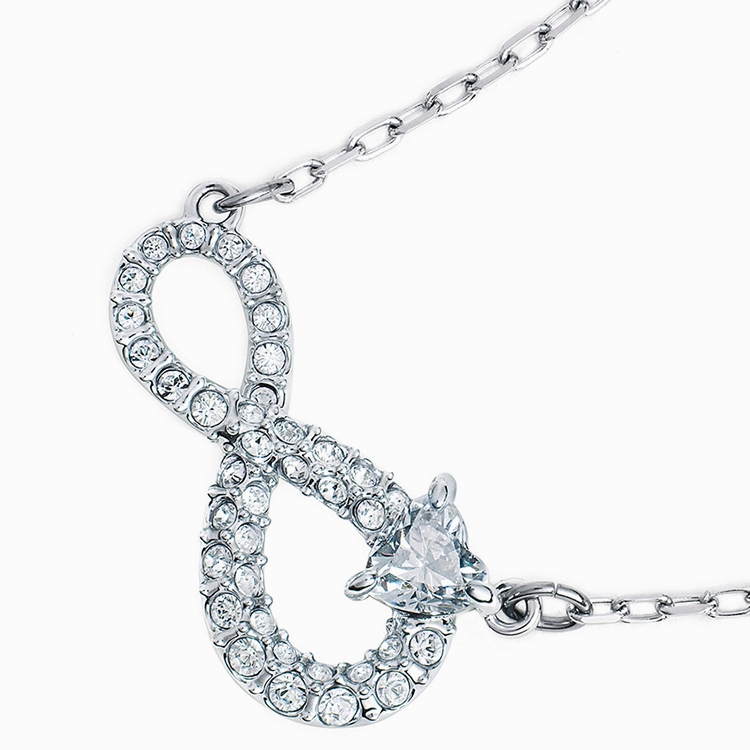THAI S สร้อยคอ  แท้  Infinity endless necklace สร้อยคอพร้อมจี้ผู้หญิง ของแท้ 100%