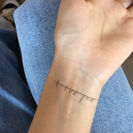 Tattoo Set สติ๊กเกอร์แทททู ซ้อมก่อนสักจริง  | a cat in my tummy