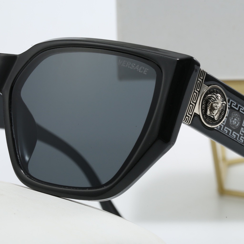 Versace ใหม่ แว่นตากันแดดแฟชั่น หรูหรา คุณภาพสูง กัน UV UV400 2024