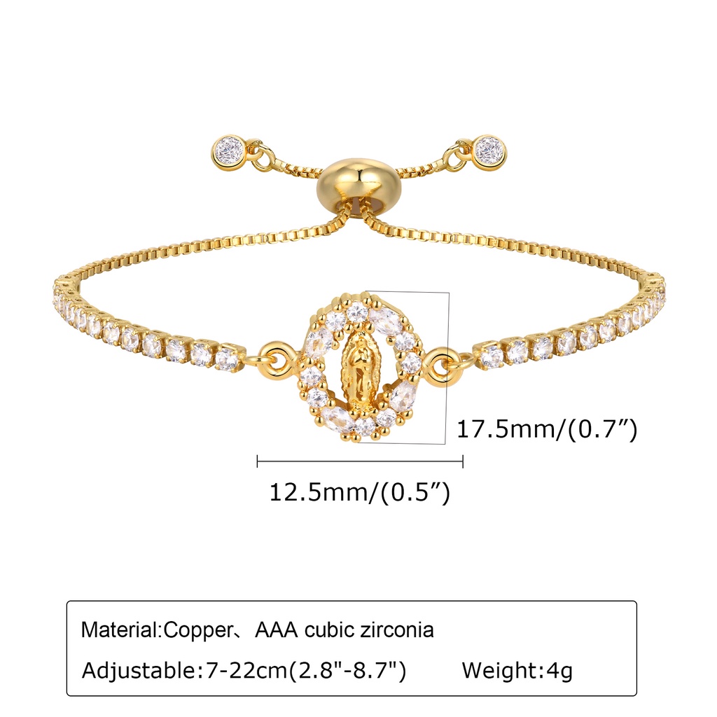 Vnox สร้อยข้อมือ ประดับเพทาย ทอง 18K จี้รูปผีเสื้อ เครื่องประดับ สําหรับผู้หญิง