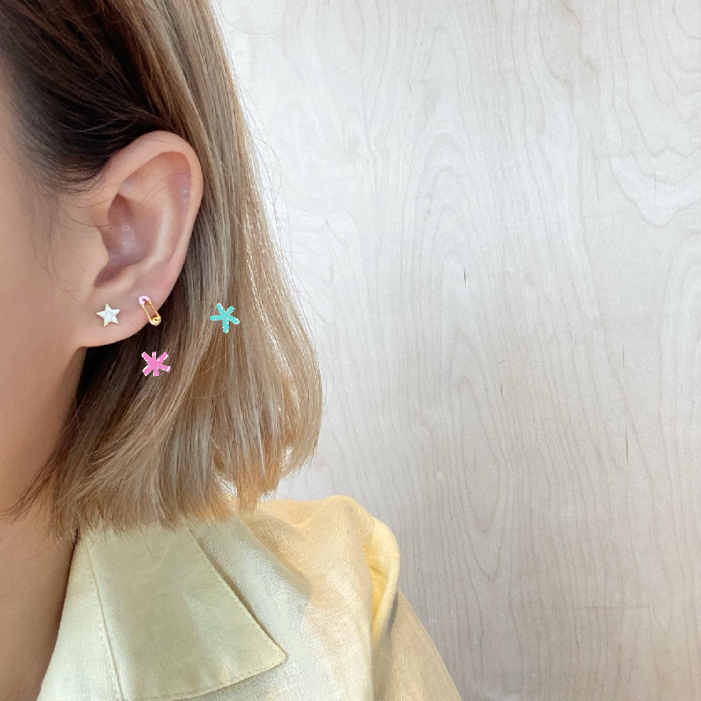 play.palette - Baby candy pin stud (ราคาต่อชิ้น)