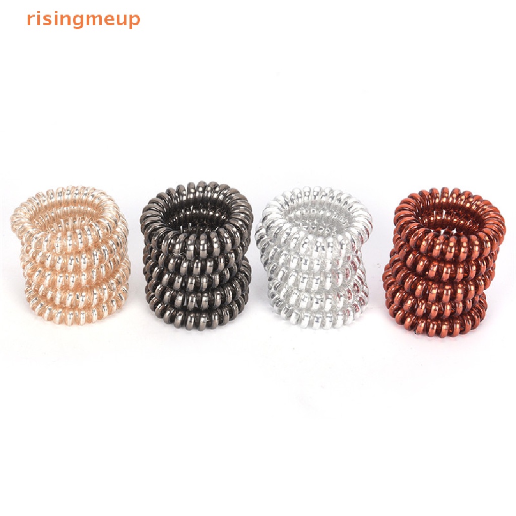 [risingmeup] ยางรัดผม แบบเกลียว 1 ชิ้น 5 ชิ้น