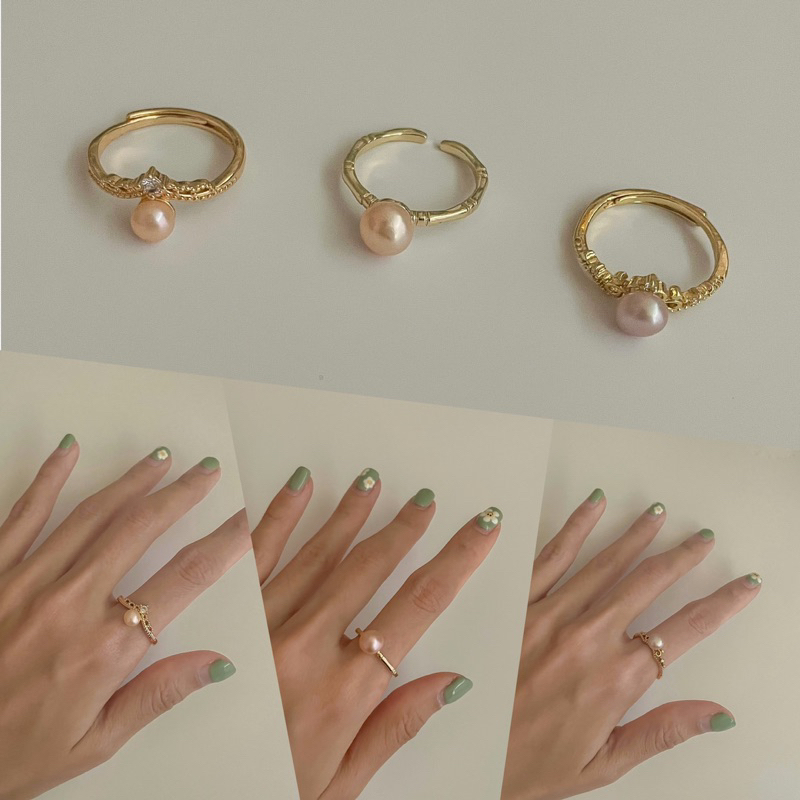 shellandgold - รวมแหวนมุกน้ำจืดแท้