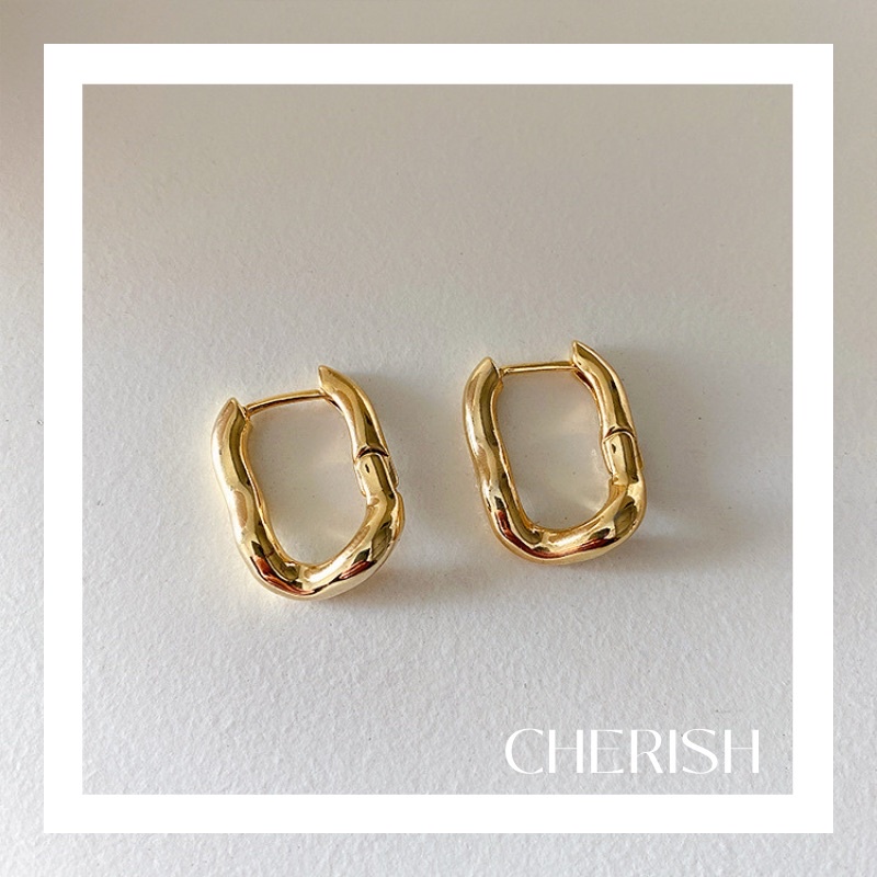 [silver 925S][CHERISHxMIHREH] ต่างหูทำจากเงิน s925 [CR11]