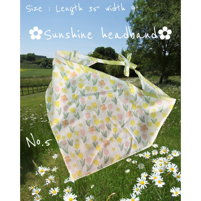 sunshine headband ผ้าโพกผม