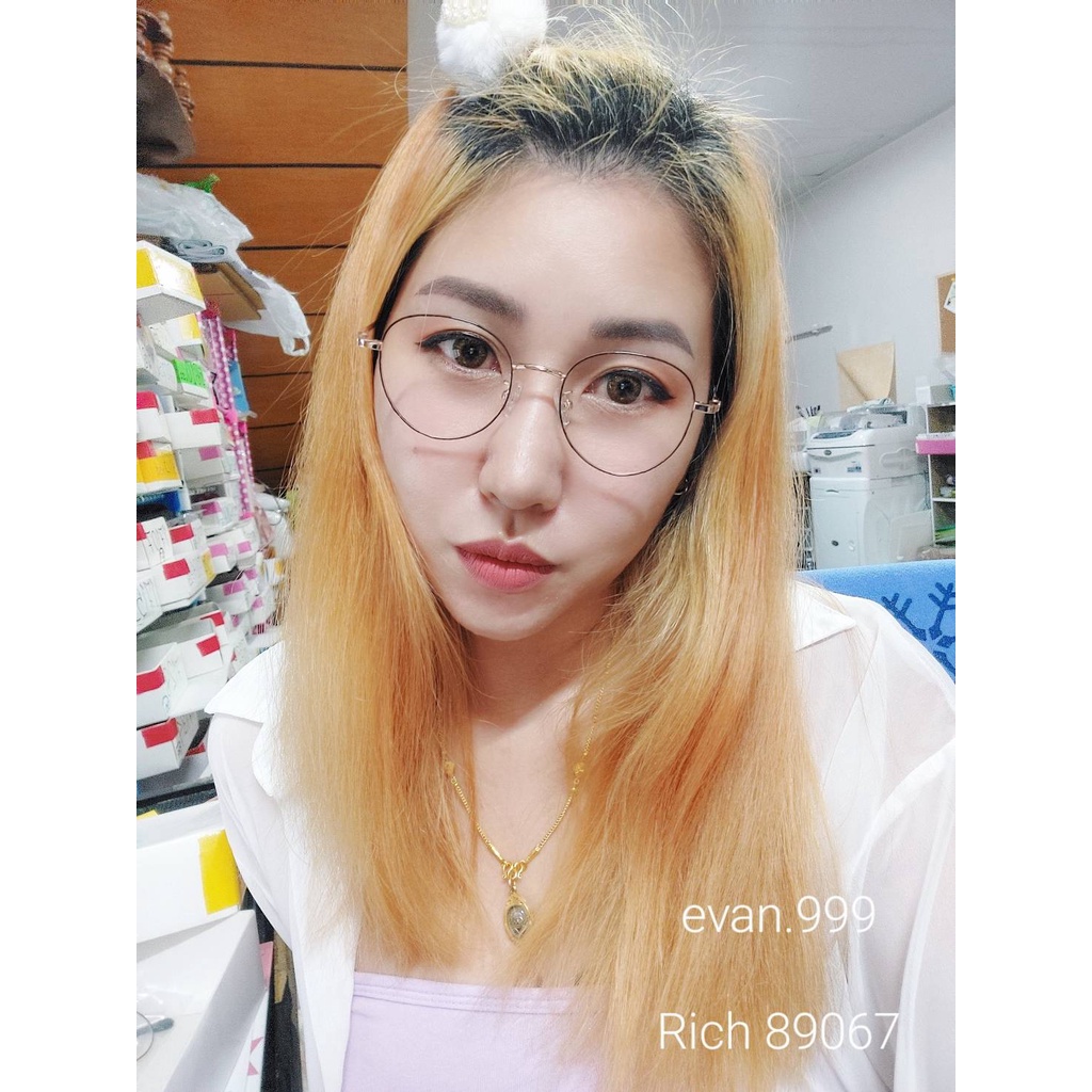 กรอบแว่นตา ไทเทเนี่ยม (Rich) รุ่น 89067 ขายืดหยุ่น น้ำหนักเบา ทนทาน สั่งตัดเลนส์ได้ แว่นตา titanium