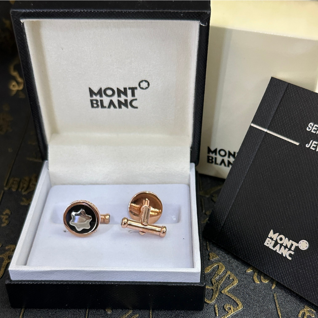 กระดุมข้อมือ Montb Cufflink Black Sky MB แฟชั่นสําหรับผู้ชาย