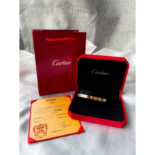 กำไล Cetier รุ่น Love bracelet diamonds พร้อมส่ง