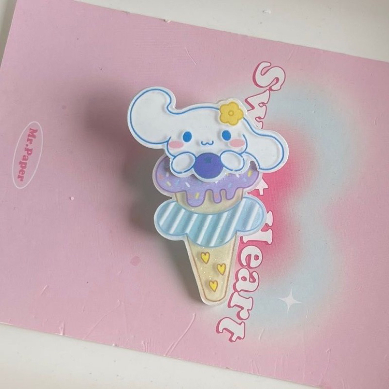 กิ๊บติดผม sanrio คู่ละ 20 บาท (1คู่ = 2 ชิ้น)