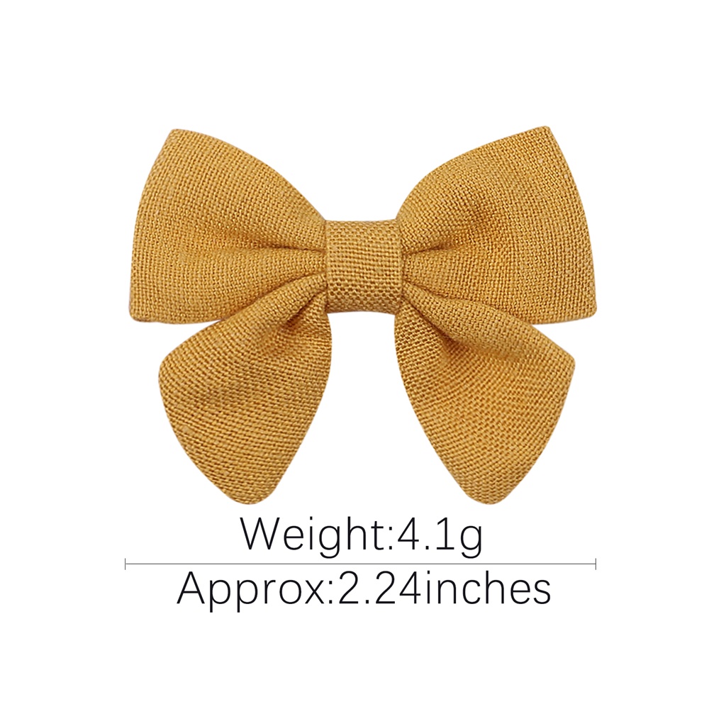 กิ๊บติดผม ประดับโบว์ ขนาด 2.24 นิ้ว เพื่อความปลอดภัย สีพื้น สําหรับเด็กผู้หญิง จํานวน 1 ชิ้น