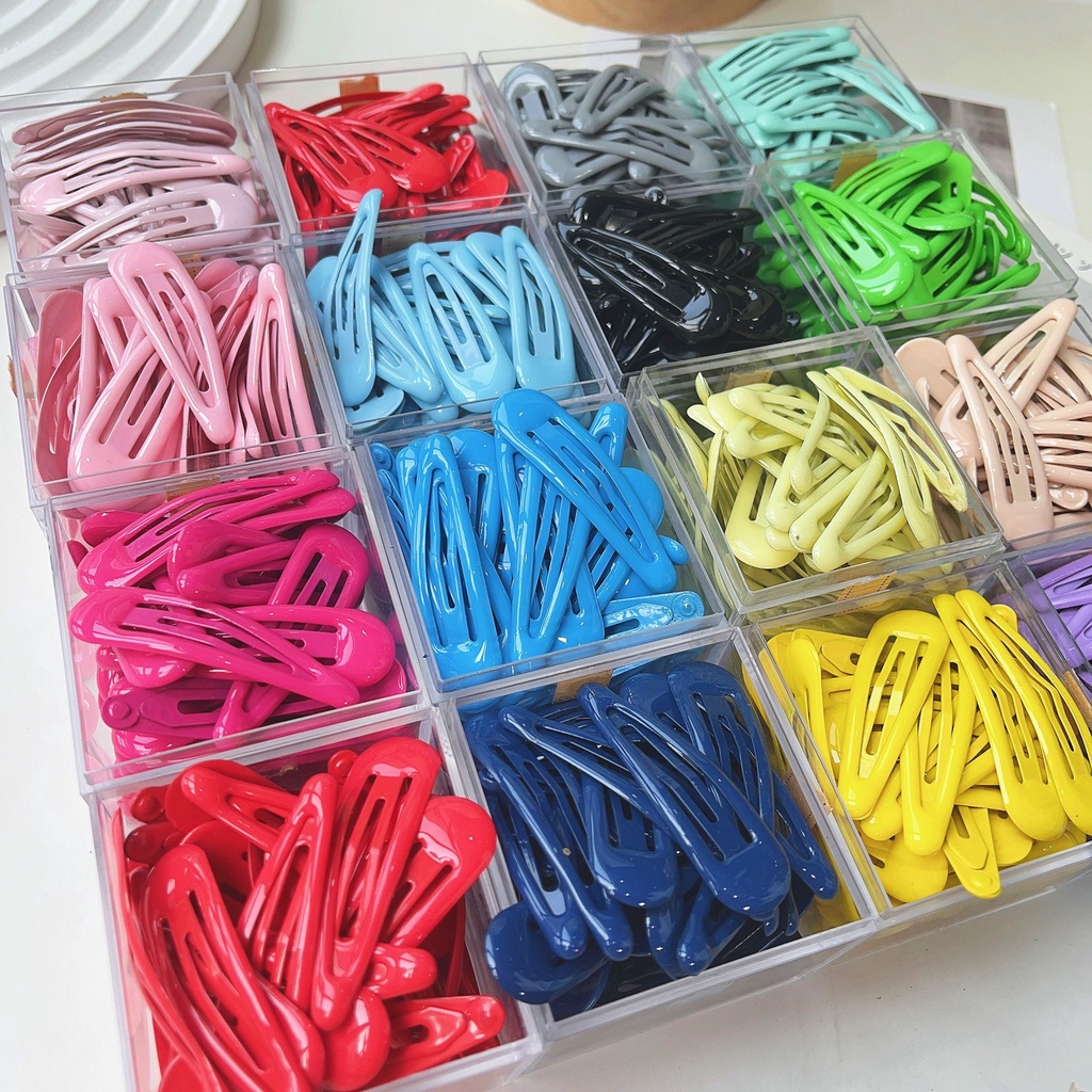 กิ๊บติดผม รูปหยดน้ําน่ารัก สีสันสดใส เครื่องประดับผม แฟชั่นสําหรับผู้หญิง จํานวน 1 ชิ้น