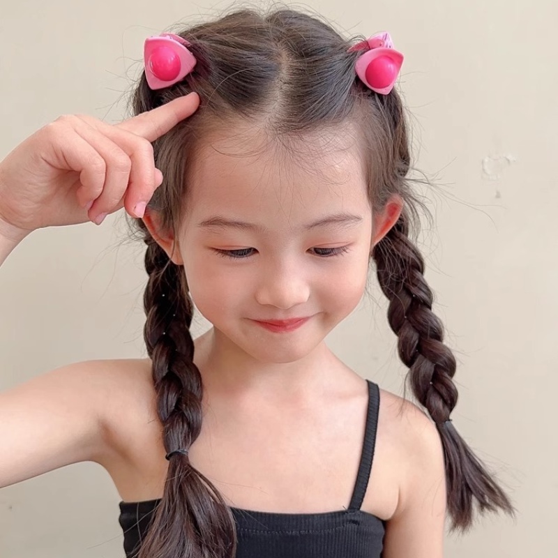 กิ๊บติดผม รูปหูแมวน่ารัก สไตล์เกาหลี สําหรับเด็กผู้หญิง