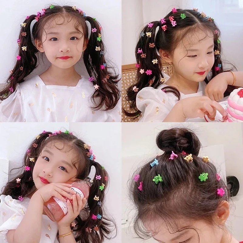 [กิ๊บติดผมสไตล์เกาหลีสําหรับเด็กผู้หญิง] [สีลูกกวาด] [สวยงาม] [50 ชิ้น] [เครอื่ งประดบ]