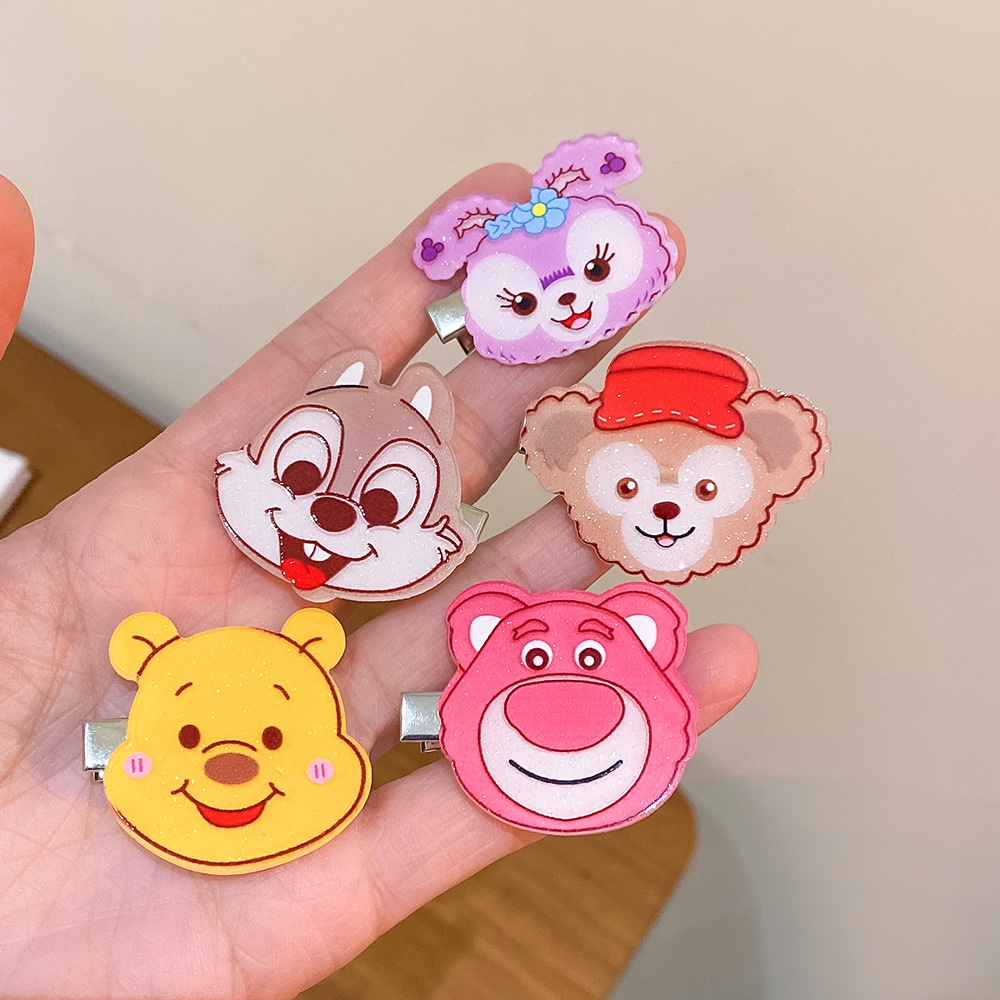 กิ๊บติดผมหน้าม้า อะคริลิค ลายการ์ตูนน่ารัก สําหรับเด็กผู้หญิง