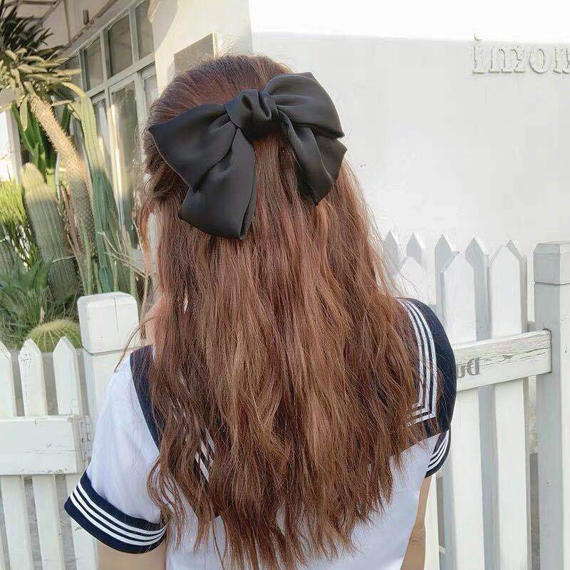 กิ๊บติดผมโบว์ขนาดใหญ่สไตล์ญี่ปุ่นสําหรับเด็กผู้หญิง