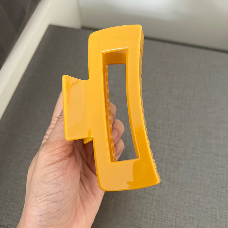 กิ๊บหนีบผมสไตล์เกาหลี ทรงสี่เหลี่ยม ขนาดใหญ่ 10.5 cm พร้อมส่ง