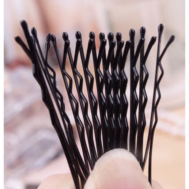 กิ๊ฟดำ กิ๊ฟติดผมผู้ใหญ่ และเด็กได้(4.5cmแพ็ค 60ตัว)(6cmแพ็ค36ตัว)