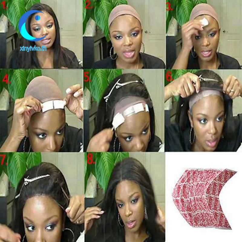 [ขายดี] เทปกาวติดวิกผม ด้านข้าง สําหรับ Toupee 36 ชิ้น