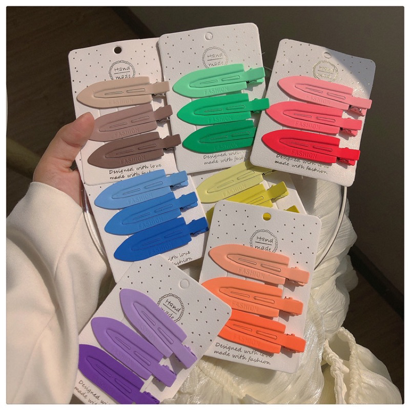 (ขายส่ง10บาท)กิ๊บติดผม กิ๊บแต่งหน้า ไม่ทิ้งรอย ไม่กินผม กิ๊ฟY2K(รหัสY19)