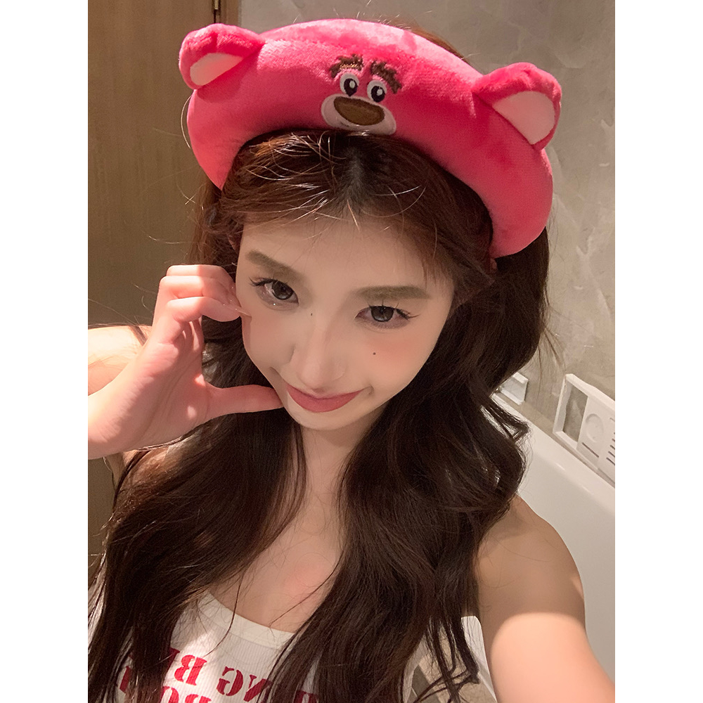 คาดผมชิปมั้งคาดผมตุ๊กตากระรอกคาดผมพร้อมส่งรวดลายสวยลายตุ๊กตาตัวใหญ่