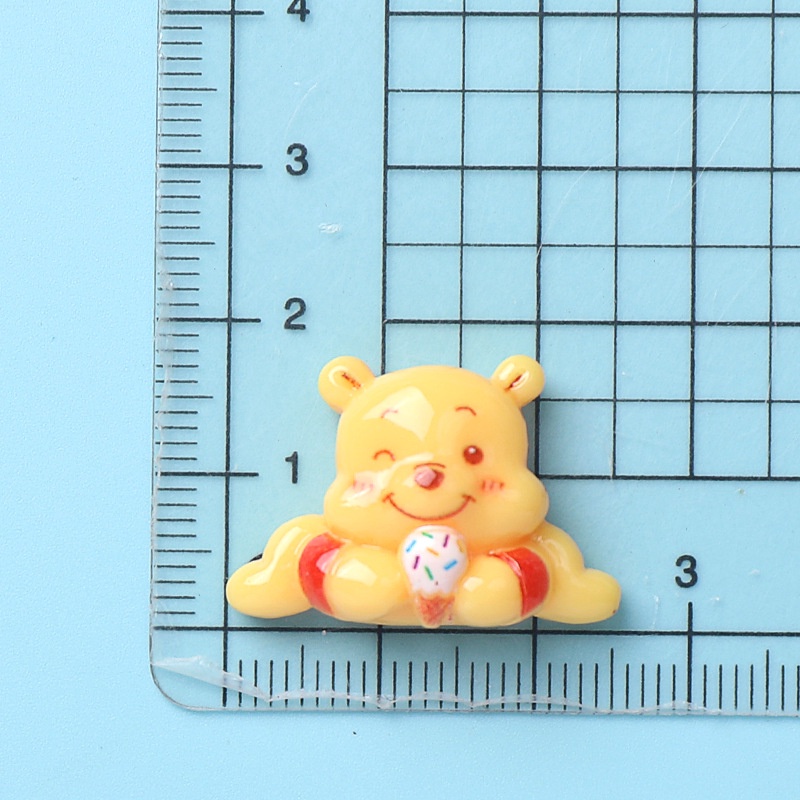 จี้เรซิ่น รูปหมีพูห์น่ารัก 10 ชิ้น