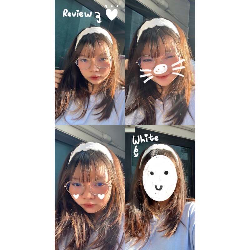 ที่คาดผมไหมพรม ขอบหยัก ☁️