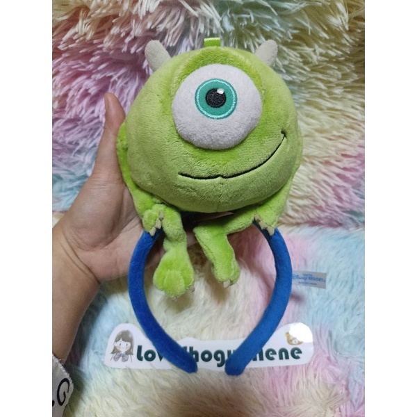 น่ารัก Tokyo Disney Resort ⭐ Monsters Inc.  ที่คาดผม น้อง Mike ตัวใหญ่มาก อ้วนๆ น่ารักมากๆคร้า   TDR แท้ ❤️
