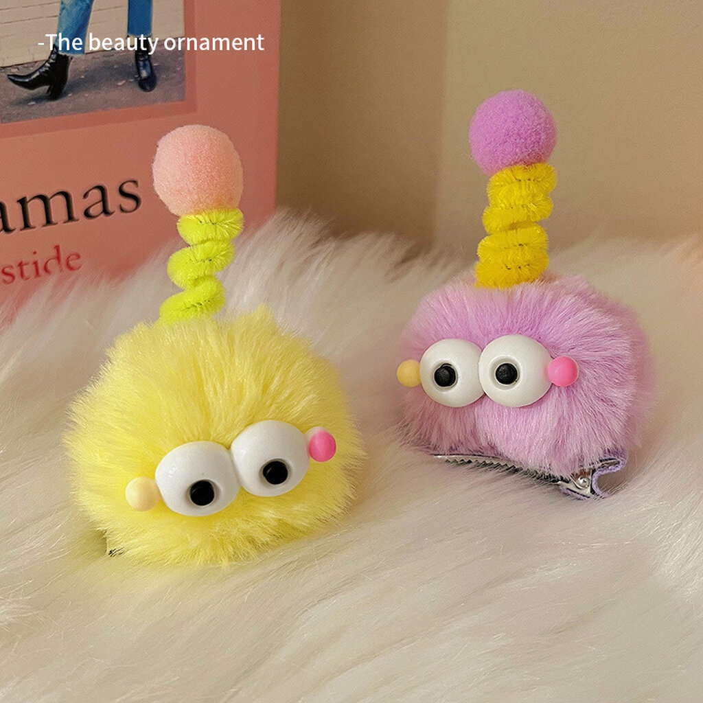 บ้านพลู  กิ๊บติดผม กิ๊บการ์ตูน ตาโต ปาร์ตี้ แฟนซี สีสดใส