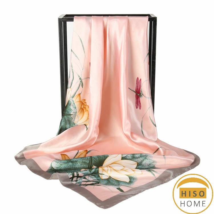 ผ้าพันคอ ผ้าคลุมไหล่ สไตล์โบฮีเมียน ไหล่ ผ้าพันคอ  silk scarf