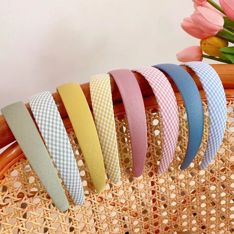 (พร้อมส่ง!!) ที่คาดผมเกาหลี สีพาสเทล ที่คาดผมน่ารัก สไตล์เกาหลี (E20)