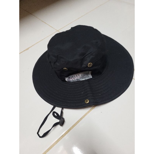 พร้อมส่ง หมวกบักเก็ตเดินป่ามีสายคล้อง (Bucket hat) หมวกเดินป่า มีสาย หมวกบักเก็ตเดินป่า